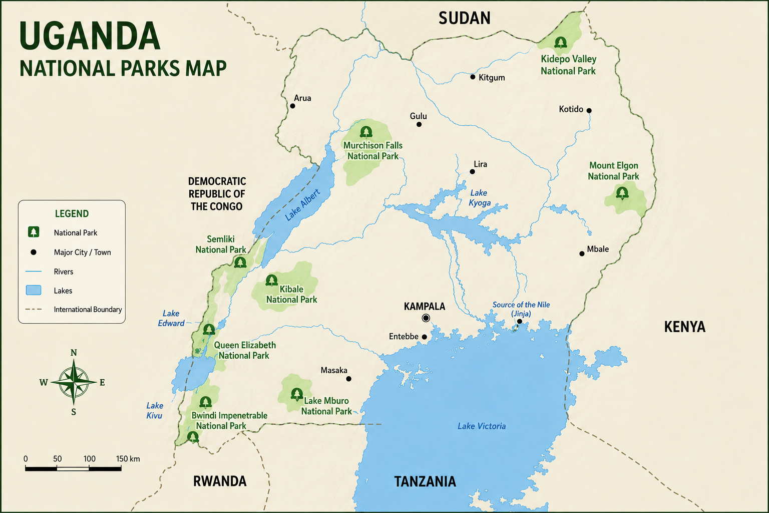 National Parks in Uganda